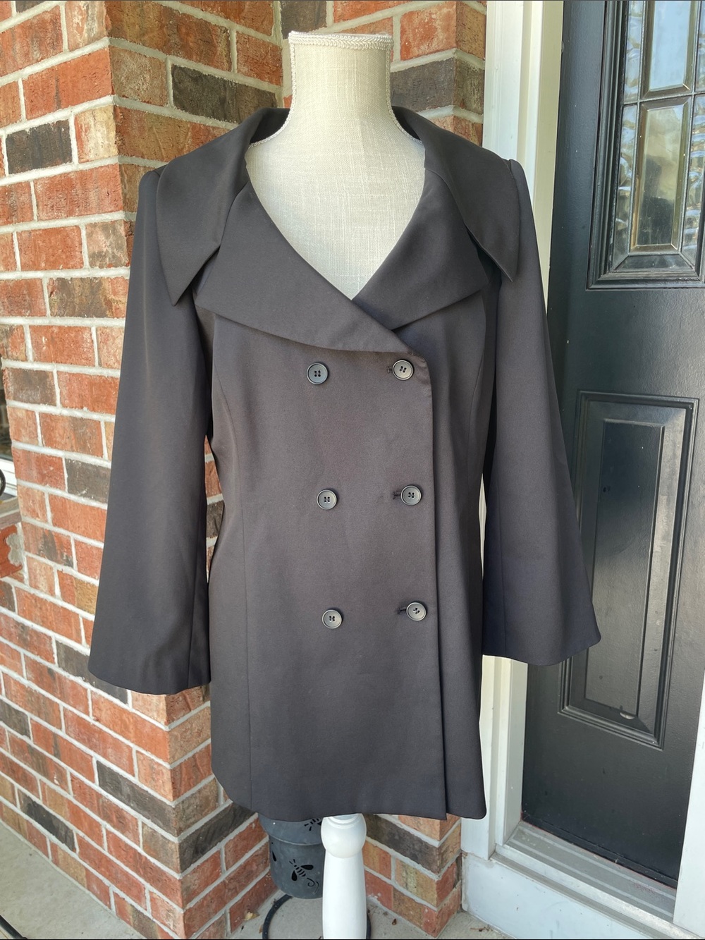 Clifford & Wills‎ Double Button Blazer Black Sz 12